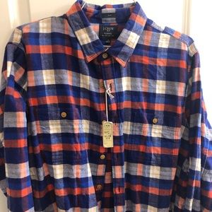 J Crew Flannel NWT XL